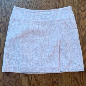 Vineyard Vines Light Pink Textured Mini Skirt